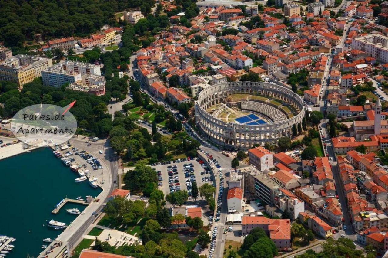 Parkside Apartments Pula Exterior foto